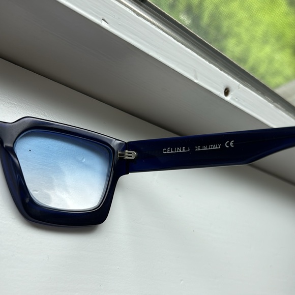 Celine reading Glasses Navy blue Square - Picture 6 of 7